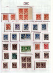 BURMA 1930s/50s Mint &Used Collection on Pages(Aprx 180 Items) (Goy 639