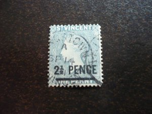 Stamps - St. Vincent - Scott# 40 - Used Set of 1 Stamp