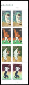 PCBstamps   US #4698/4701 PB $3.60(8x45c)Choreographers, S11111, MNH, (PB-2)