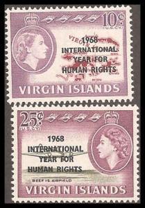 Virgin Islands (British) 190-191 Mint VF NH