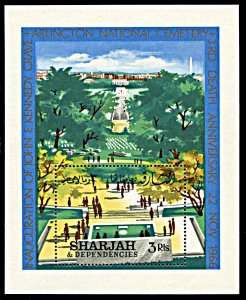 Sharjah Michel Block 20A, MNH, 3rd Anniv. Death of J.F. Kennedy souvenir sheet