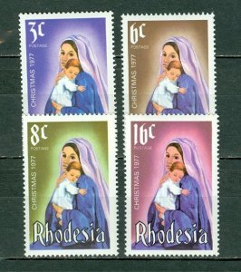 RHODESIA 1977 VIRGIN #387-390..SET MNH...$1.05