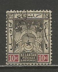 Malaya-Kelantan   #23  Used  (1921)