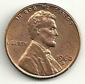 1960-D - Lincoln Head Cent - Uncirculated