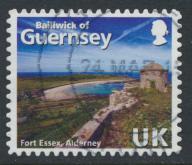 Guernsey  Fort Essex Alderney   - 2015 issue  see details