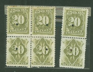 United States #1T16a Used Multiple