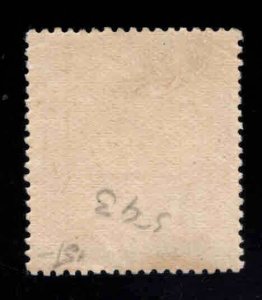 New Zealand Scott 183 MH*  1927 Impressive KGV in Admirals uniform stamp,