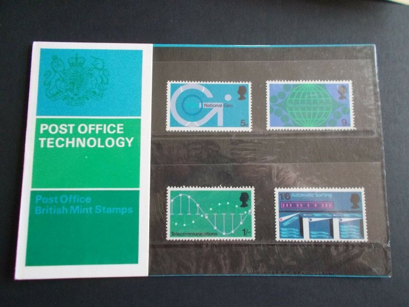 GB QEII 1969 P.O. Technology Presentation Pack in Original Cellophane Superb MNH