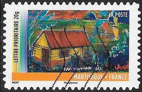 France 4133 Used - ‭‭‭Year of Overseas Territories - Martinique