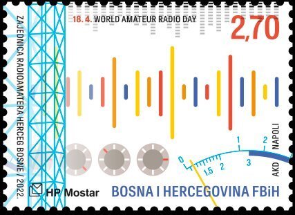 Bosnia and Herzegovina Mostar 2022 MNH Stamps Scott 447 Radio