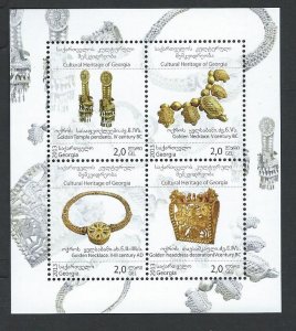 Georgia sheetlet mnh sc 497