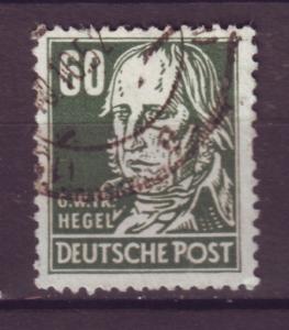 J10932 JL Stamps 1948 Russia ocup,t germany ddr hegel wmk 292