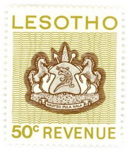 (I.B) Lesotho Revenue : Duty Stamp 50c