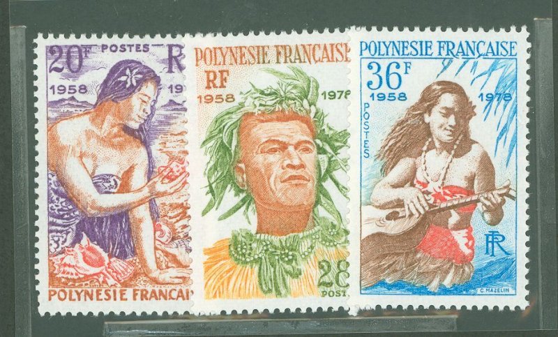 French Polynesia #304-6  Single (Complete Set)
