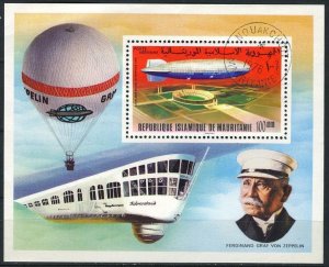 Mauritania 1976: Sc. # C169; Used CTO Souvenir Sheet