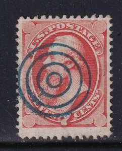 149 VF+ used fancy blue cancel with nice color scv $ 120 ! see pic !