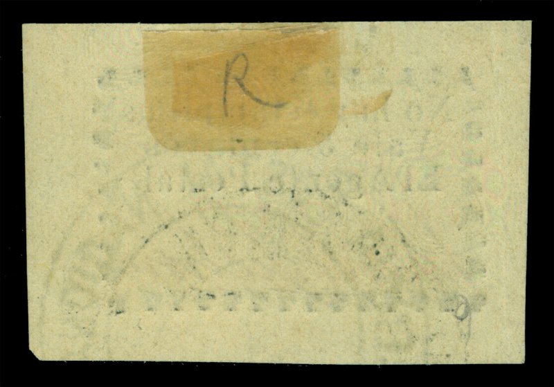 COLOMBIA 1901 RIO-HACHA - Local stamps 5c yellow- used - Postal clerk signed - R