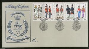 Ciskei 1983 Military Uniforms Cape Mounted Rifles Costume Sc 64a-e FDC # 16248