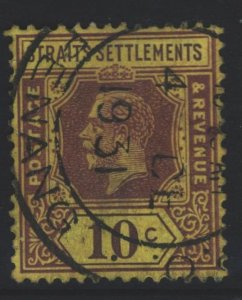 Straits Settlements Sc#191 Used