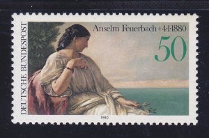 Germany 1321 MNH 1980 Art Series Iphigenia by Anselm Feuerbach Issue