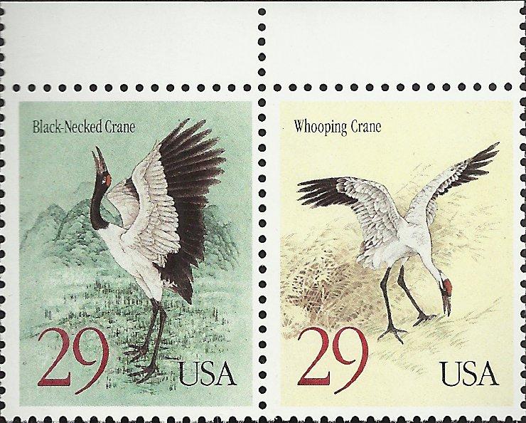 # 2867-2868 MINT NEVER HINGED CRANES