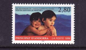 D1-French Andorra-Sc#461-unused NH set-Our Lady of Meritxell