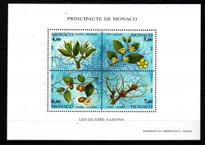 Monaco souv. sheet 1943 mnh