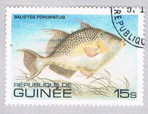 Guinea 806 Used Trigger Fish 1 1980 (BP44911)