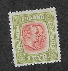 Iceland #99    (MNG) CV $8.00