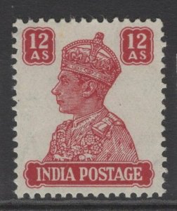 INDIA SG276 1941 12a LAKE MNH 