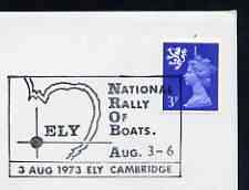 Postmark - Great Britain 1973 cover bearing illustrated c...