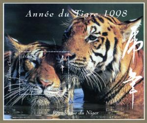 Niger 1998 Scouts/Lions/Rotary/Fauna 3 Sheetlets (27values) + 3 S/S Sc # 1003/7