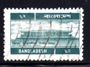 BANGLADESH #242   1983  2t  ZIA INTERNATIONAL AIRPORT    F-VF  USED