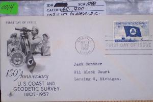 #1088. FDC, AC, CV=$2.00, (2012)