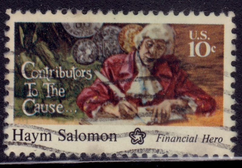 United States, 1975, American Bicentennial, Haym Salomon, 10c, sc#1561, used