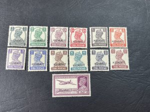 KUWAIT # 59-71-MINT/HINGED---COMPLETE SET---1945