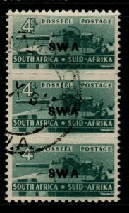 SOUTH WEST AFRICA SG129 1943 4d SLATE-GREEN FINE USED