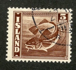 Iceland, Scott #219, Used