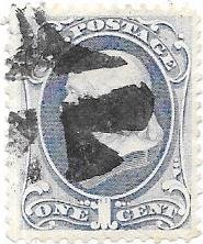 US # 182  1c Franklin  (U) CV. $6.00