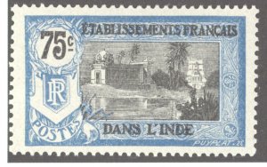 French India, Scott #45, MH