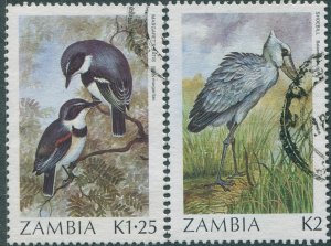Zambia 1987 SG494-499 Birds (2) FU