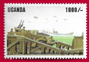 UGANDA SCOTT#1259 1994 1000s D-DAY - MNH