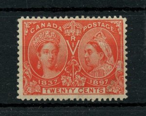 ?#59 TWENTY cent Jubilee as fine to very fine Cat $170 approx used Canada