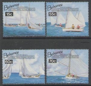 BAHAMAS SG1003/6 1994 NATIONAL FAMILY  ISLANDS REGATTA   MNH