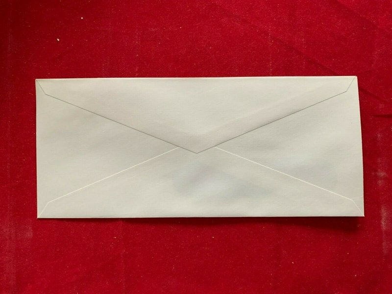 1975 Scott U576 stamped window envelope sealed