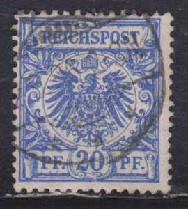 Germany 49 Reichpost 20Pf 1889