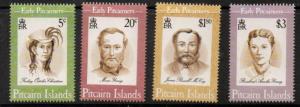 PITCAIRN ISLANDS SG446/9 1994 EARLY PITCAIRNERS  MNH