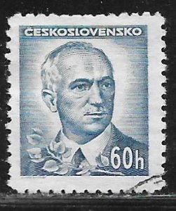 Czechoslovakia 294: 60h Dr. Edvard Benes (1884-1948), used, F-VF