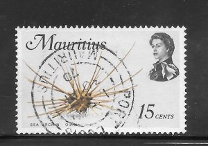 Mauritius #344 Used Single