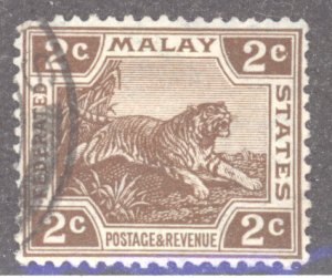 Malaya Federated States, Scott #28, Used
